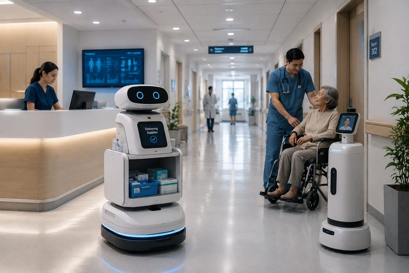 Physical AI in Healthcare: How Robots Are Entering Hospitals and Elder Care