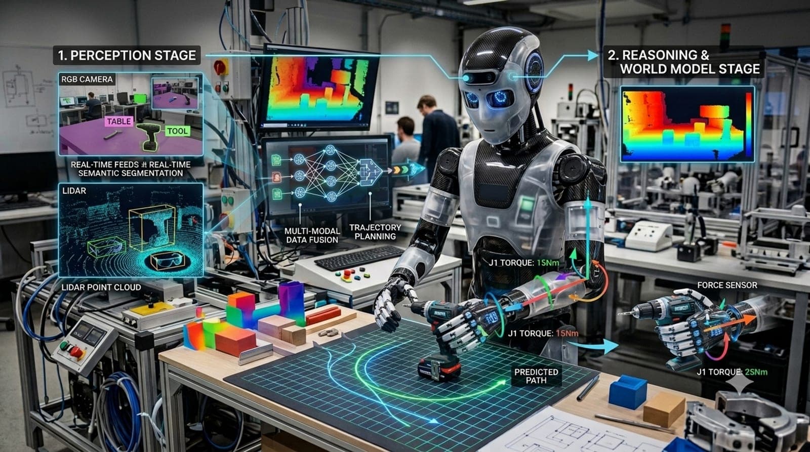 How Physical AI Works: From Perception to Real-World Action