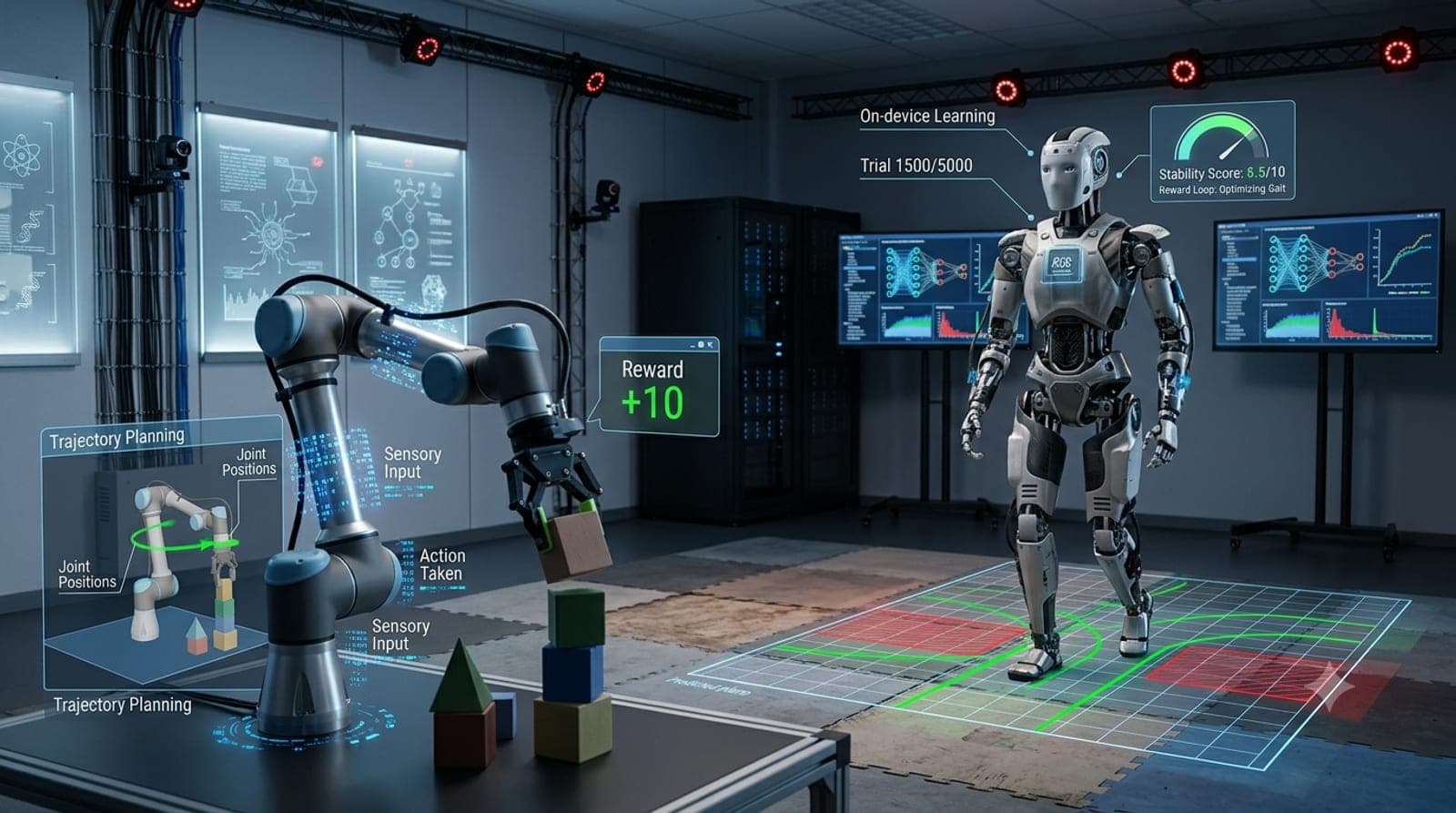 Reinforcement Learning in Physical AI: How Machines Learn by Doing
